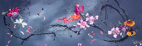 Passion So Sweet by Kay Davenport - Original Painting on Box Canvas
